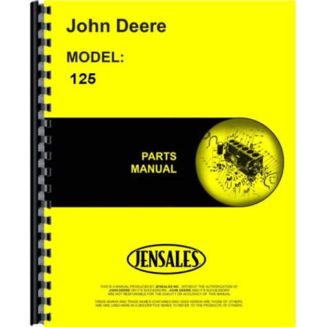 1980 john deere 125 skid steer|john deere 125 owners manual.